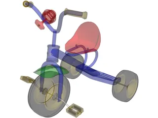 Tricycle 3D Model