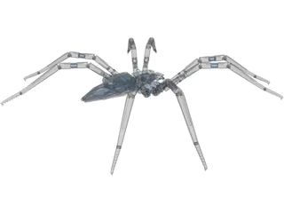 Mechanical Spider Robot 3D Model