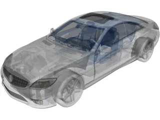 Mercedes-Benz CL65 AMG 3D Model