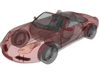 Porsche Boxster 3D Model