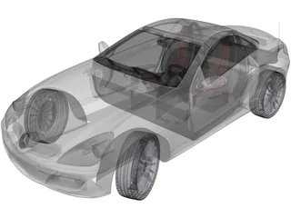 Mercedes-Benz SLK (2004) 3D Model