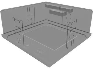 DCU METEO-LCD 3D Model