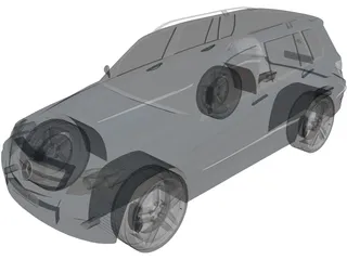 Mercedes-Benz GLK-Class 3D Model