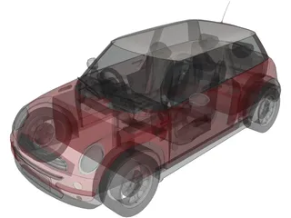 Mini Cooper 3D Model