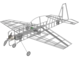 RC Yak 54 3D Model