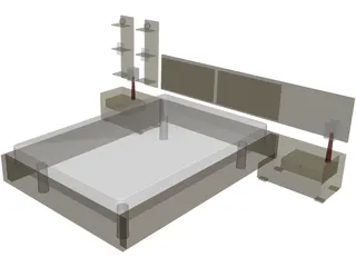 Bed 3D Model