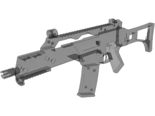 Heckler&Koch G36C 3D Model