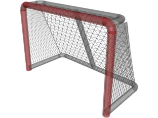 Hockey Goal 3D Model