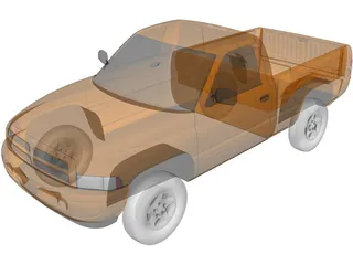 Dodge Ram (1997) 3D Model