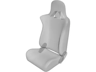 Seat Racing 3D Model