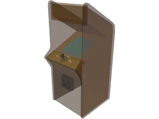 Arcade Game 3D Model