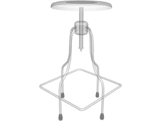 Precision Stool 3D Model