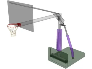 Basketball Standard 3D Model