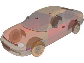 Dodge Neon (1995) 3D Model