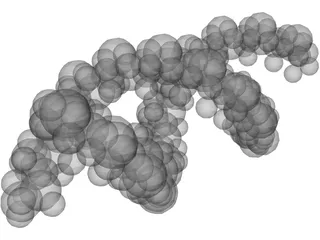 DNA Strand 3D Model