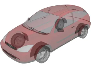 Ford Focus (2000) 3D Model
