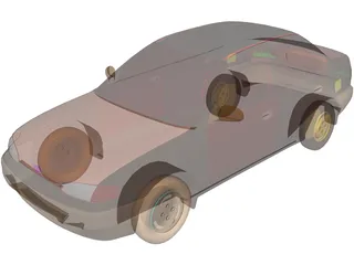 Hyundai Accent (1995) 3D Model