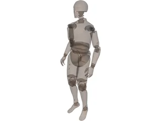 Crash Dummy 3D Model