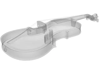 Violin 3D Model