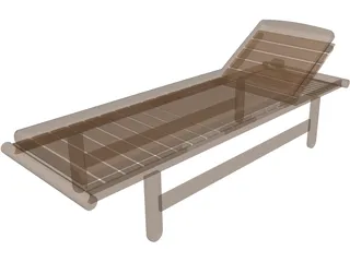 Chaise Longue 3D Model