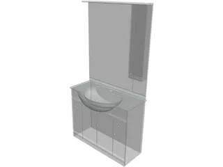 Bath Furniture 3D Model