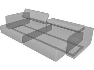 Couch 3D Model