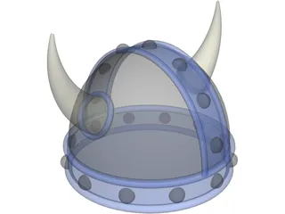 Viking Hat 3D Model