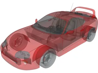 Toyota Supra 3D Model