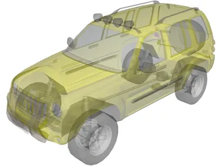 Jeep Liberty 3D Model