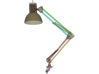 Lamp Gooseneck 3D Model