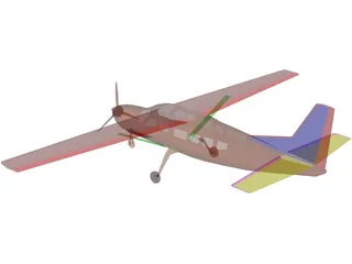 Cessna Caravan 3D Model