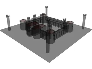 Fortress 3D Model