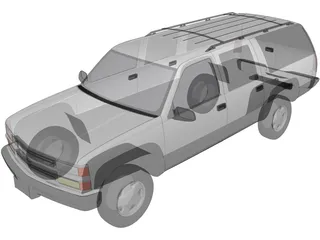 Chevrolet Suburban (1999) 3D Model