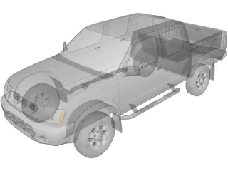 Nissan Frontier (1999) 3D Model