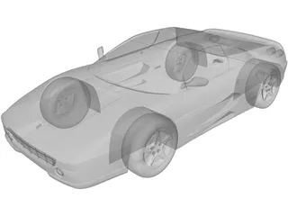 Ferrari F355 Coupe (1995) 3D Model