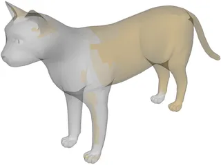 Cat 3D Model