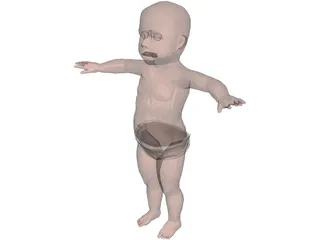 Toddler 3D Model