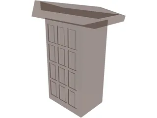 Podium 3D Model