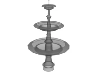 Fountain 3D Model