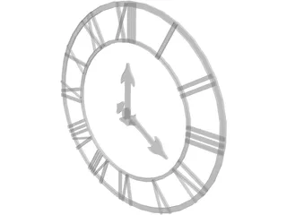 Clock 3D Model