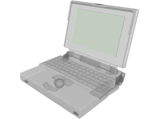 Computer Laptop 3D Model