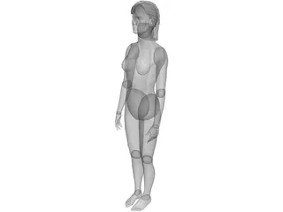 Woman 3D Model