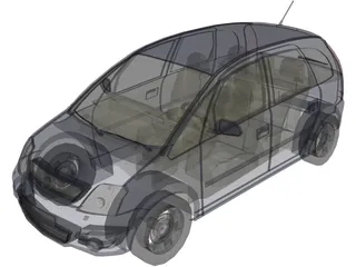 Opel Meriva 3D Model