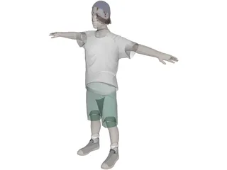 Boy 3D Model