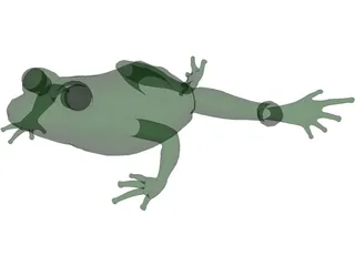 Frog 3D Model