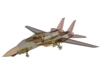 F-14D Tomcat 3D Model