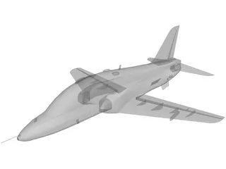 British Aerospace BAe Hawk MK-1A 3D Model