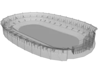 Coliseum Los Angeles 3D Model