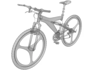 Bike Mountain 3D Model