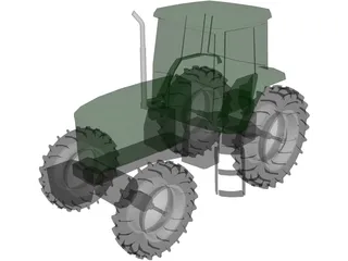 Tractor 3D Model